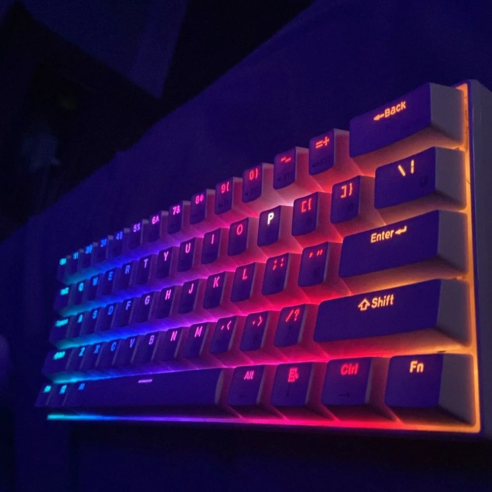 Selling: Rk Royal Kludge 61 60% Keyboard. Wireless. For gaming or work.